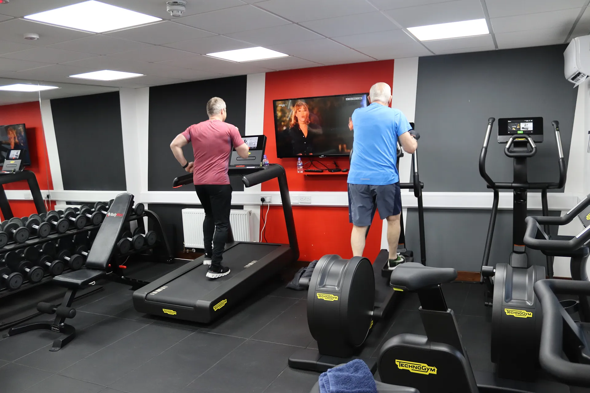 gym and fitness at colt construction